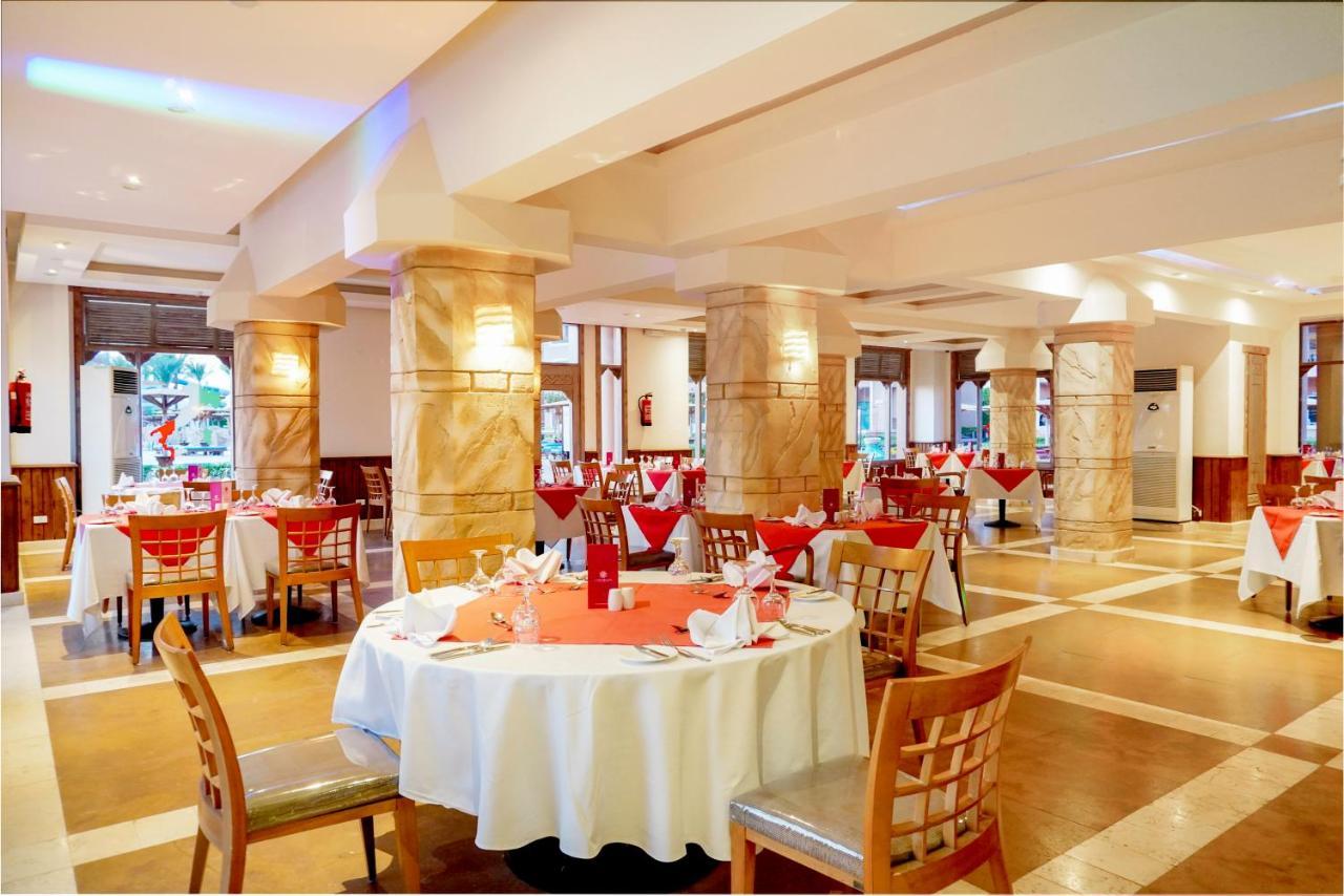Charmillion Club Aquapark Hotel ชาร์มเอลชีค ภายนอก รูปภาพ The restaurant