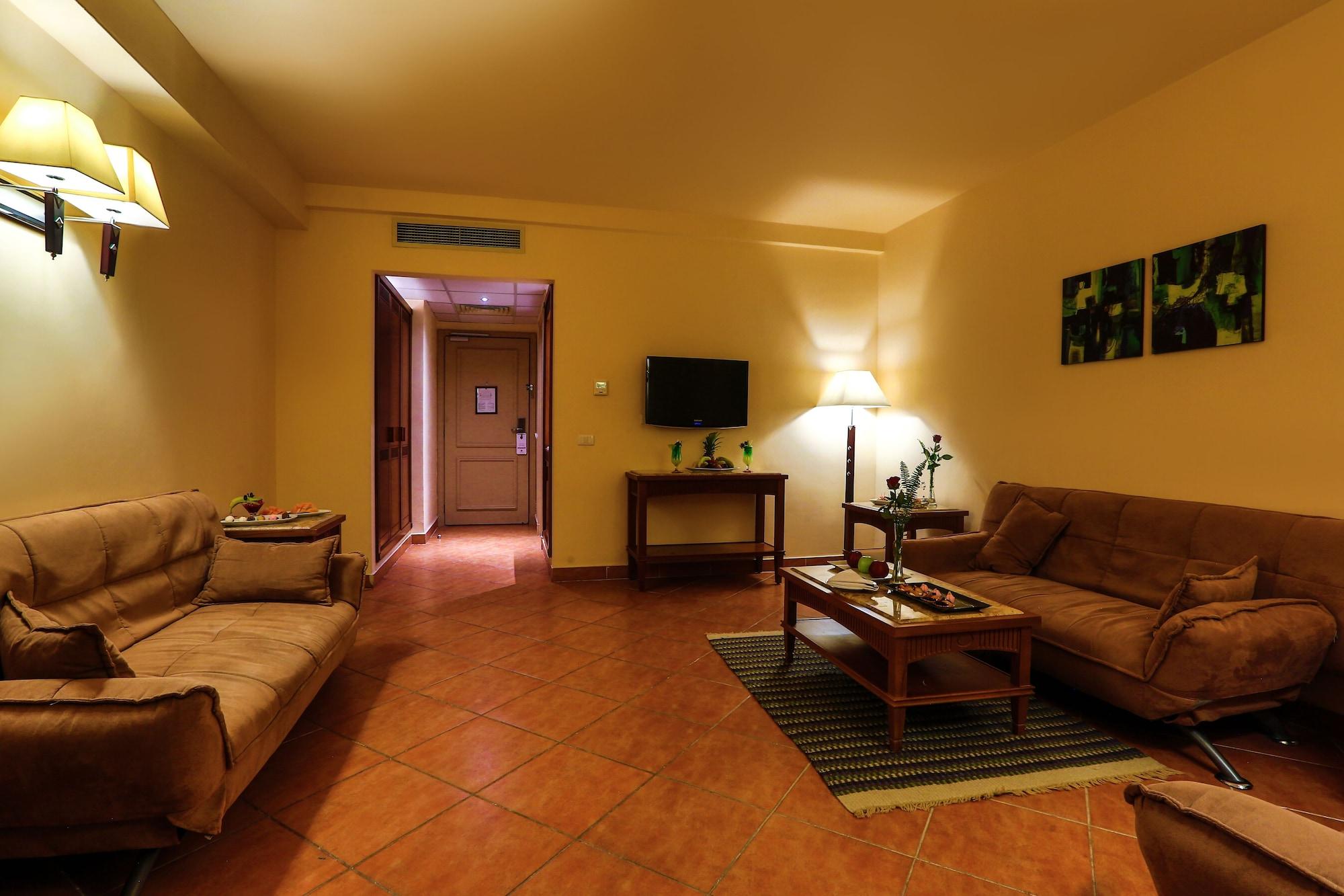Charmillion Club Aquapark Hotel ชาร์มเอลชีค ภายนอก รูปภาพ A living room