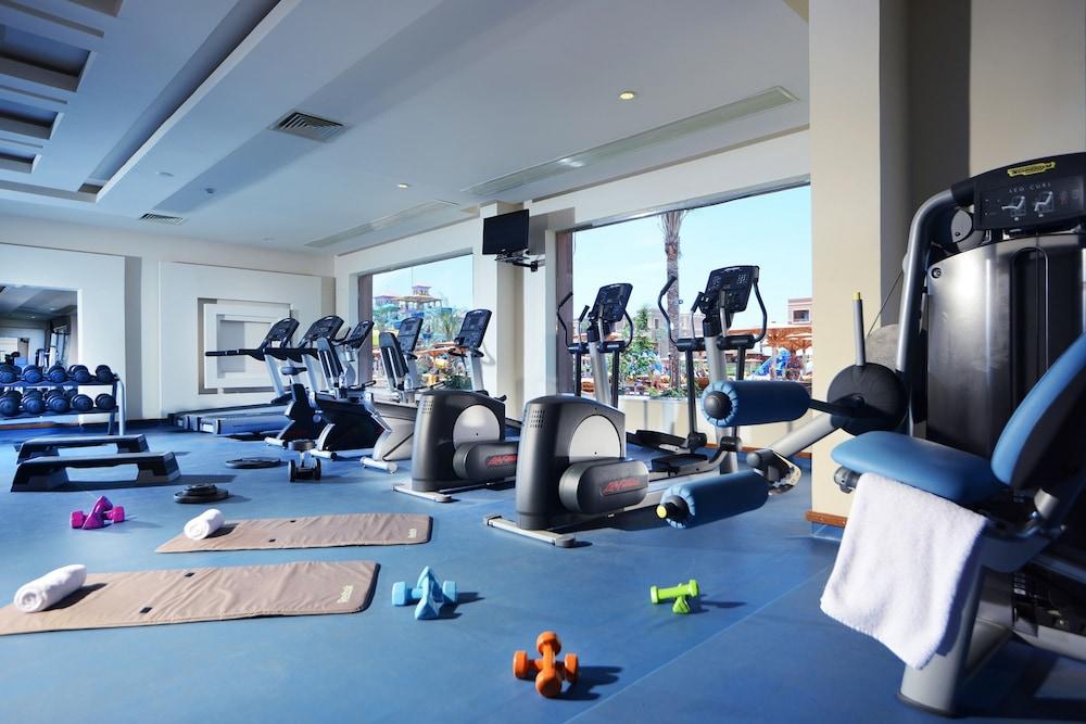 Charmillion Club Aquapark Hotel ชาร์มเอลชีค ภายนอก รูปภาพ The gym at the hotel