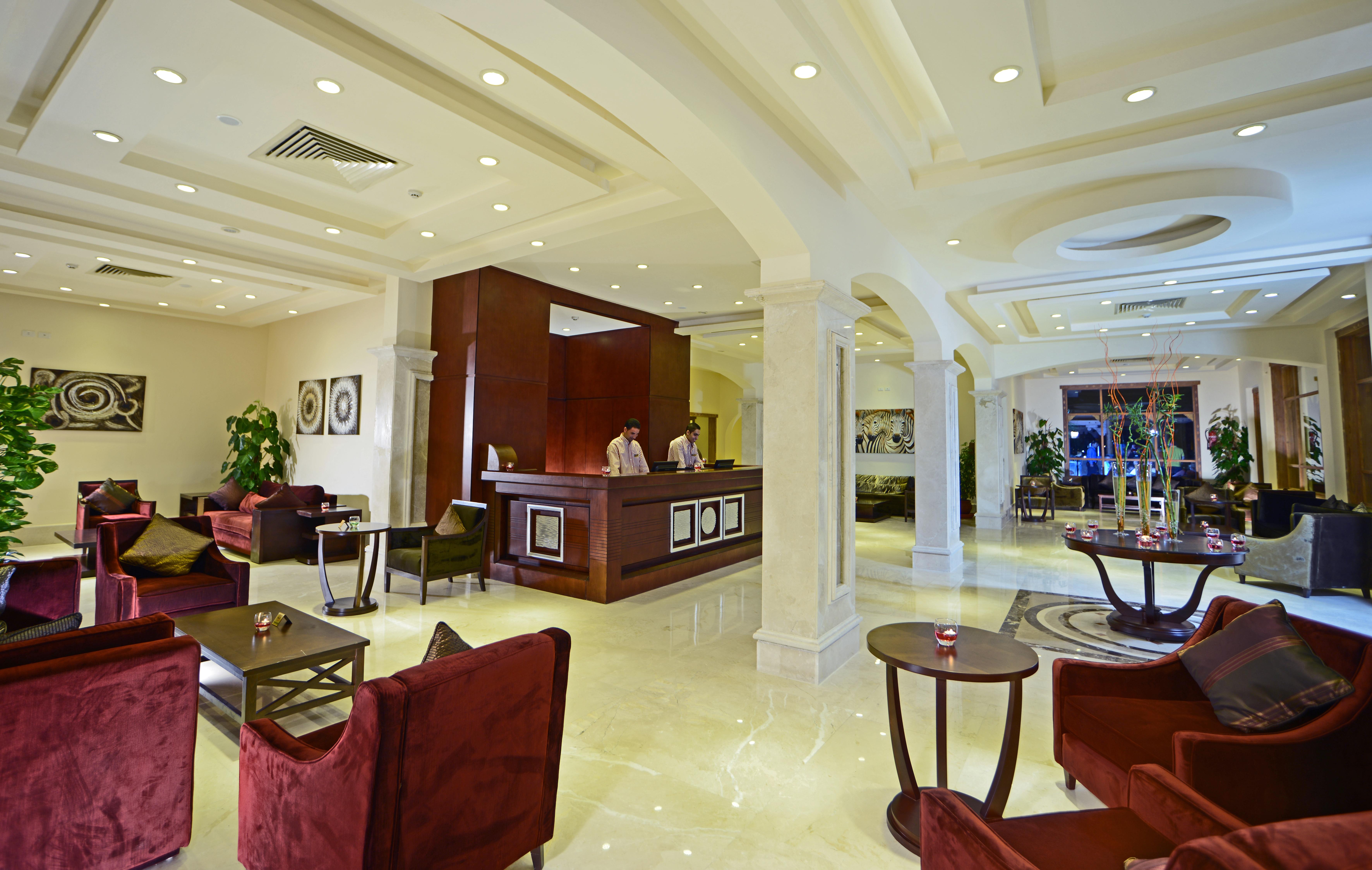 Charmillion Club Aquapark Hotel ชาร์มเอลชีค ภายนอก รูปภาพ Lobby
